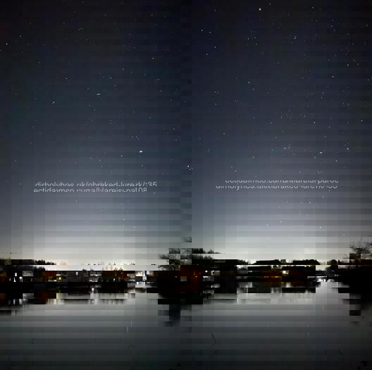 Starry nights on the decking 