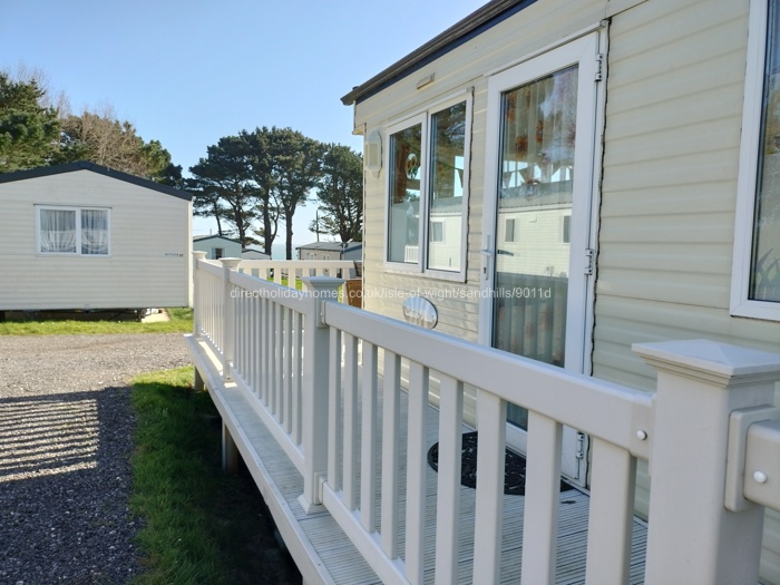 Wrap around decking area