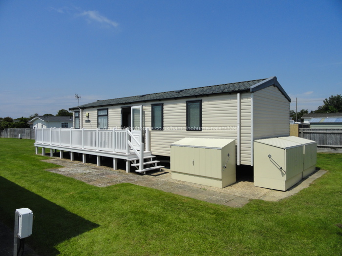 Rear View of Caravan 