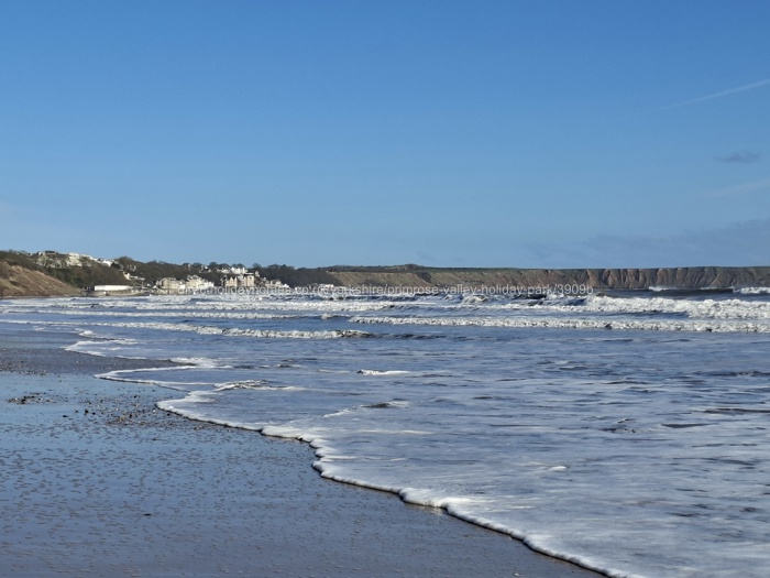 Filey as seen from beach