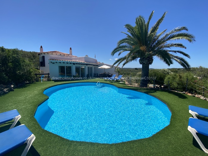 Larger than average swimming pool