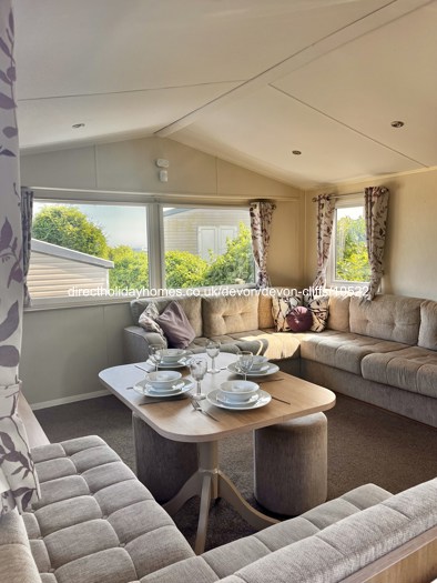 Photo of Caravan on Devon Cliffs Holiday Park