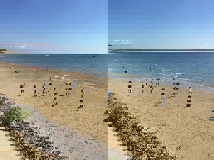 Beach Footie anyone? Or just 👀 🌞