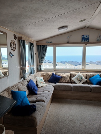 View from inside caraven