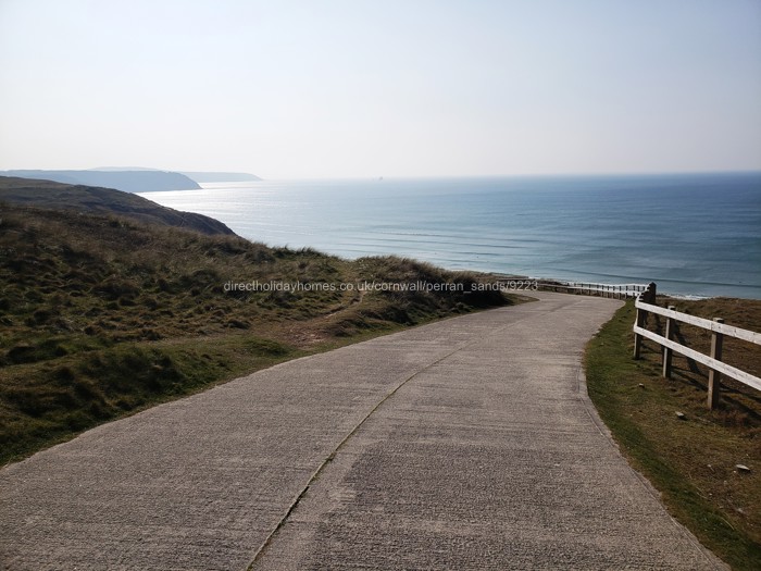 Coastal path to beach