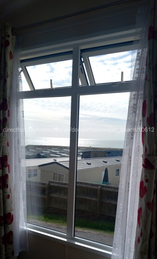 Sea view from front window
