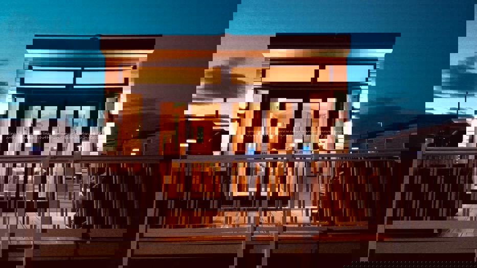 External View at Night