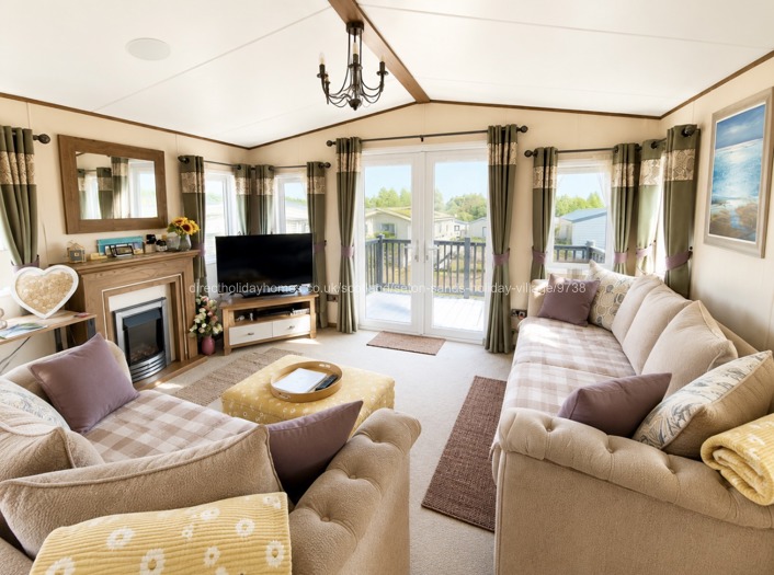 Airy open plan lounge 