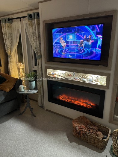 50 inch smart TV & Electric fire 